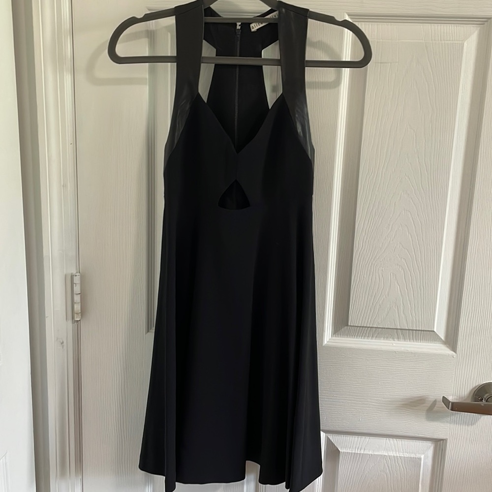 Black Dress Leather Straps